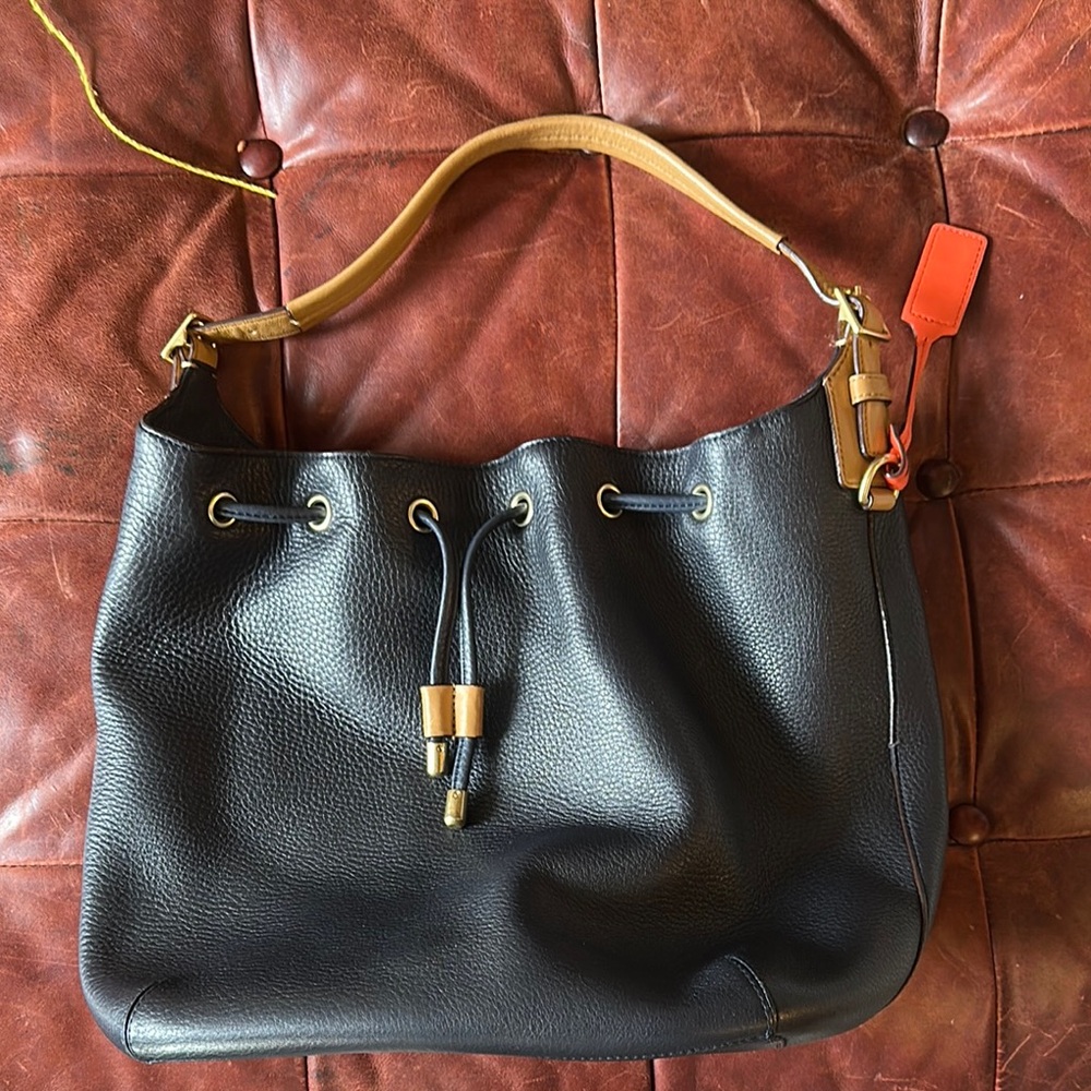Coach legacy leather bucket bag